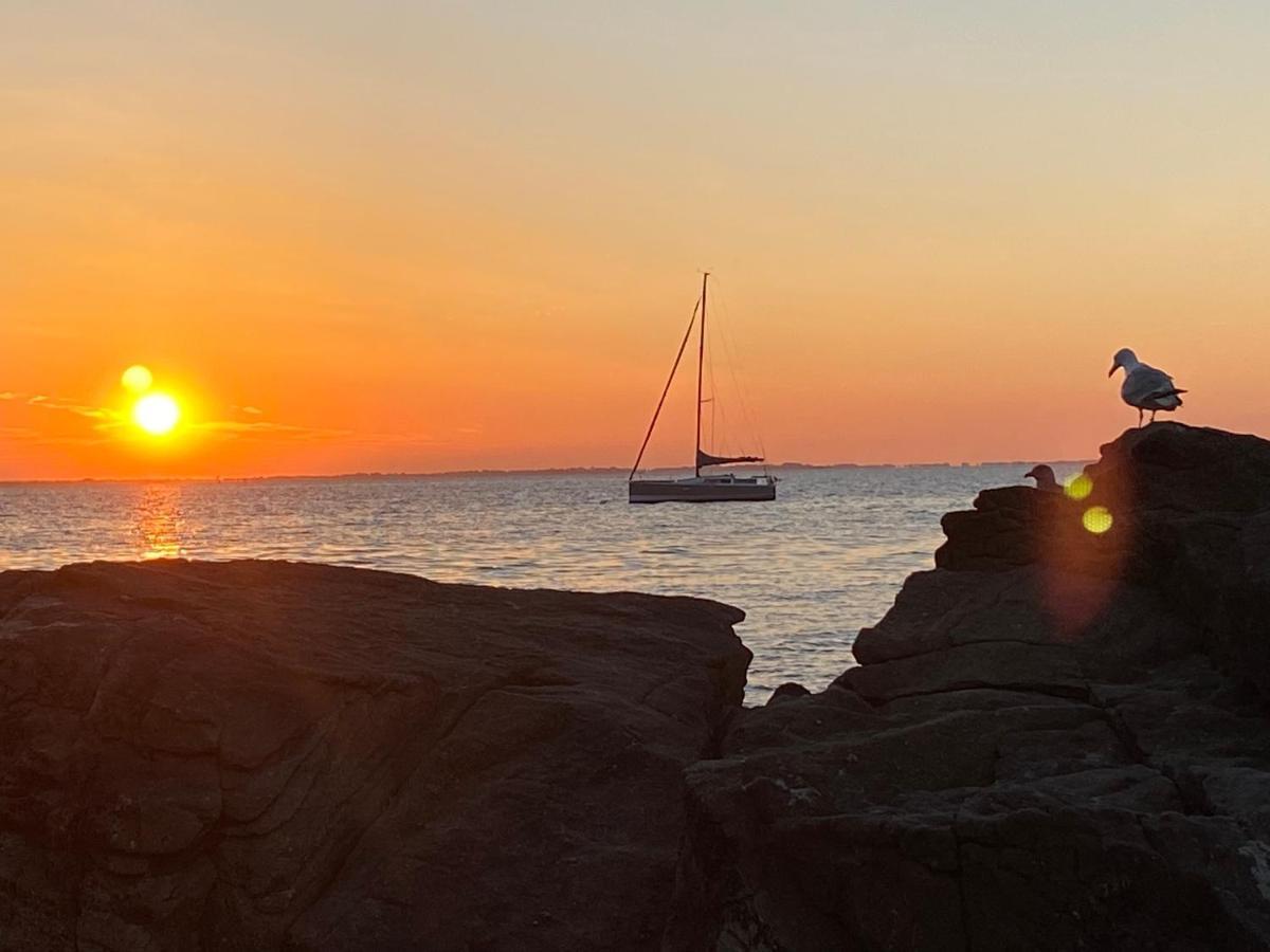 Pierre Et Mer Au Coeur De Saint Cado Belz Esterno foto