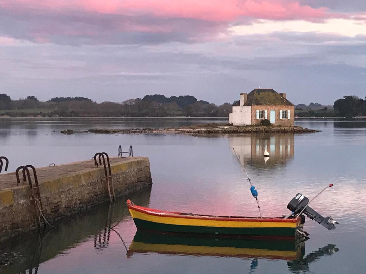 Pierre Et Mer Au Coeur De Saint Cado Belz Esterno foto