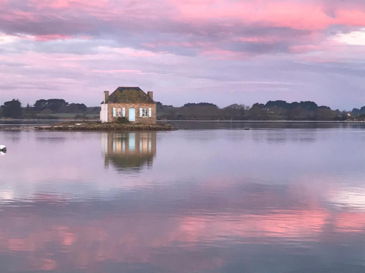 Pierre Et Mer Au Coeur De Saint Cado Belz Esterno foto